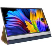 Asus ZenScreen OLED MQ13AH Portable Monitor - 13.3inch FHD 1920 x 1080 / OLED / 100% DCI-P3 / 1ms Response Time / Delta E < 2 / HDR-10 / USB-C / Mini HDMI / Proximity Sensor / Smart Case / Flicker Free / Low Blue Light