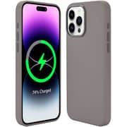 Protect MagSafe Silicon Case Platinum iPhone 15 Pro Max