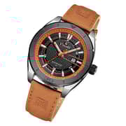 Naviforce NF-9209L-TANBLK Men's Watch
