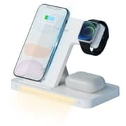 Earldom 3-In-1 Wireless Charger 15W White