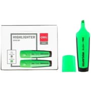 Deli Chisel Tip Fast Dry Highlighter Green