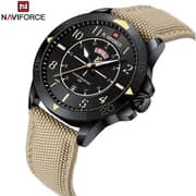 Naviforce NF9204-BEIGEBLK Men's Watch