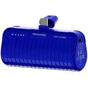 Moxedo Capsule Mini Power Bank 5000mAh Blue MX-CPB025-BL