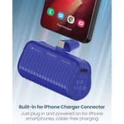 Moxedo Capsule Mini Power Bank 5000mAh Blue MX-CPB025-BL