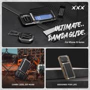 VRS Design Damda Glide Case Black iPhone 15 Pro Max