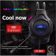 Earldom B01 Wired Over Ear Headphone Black