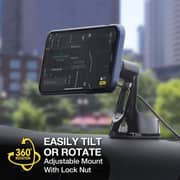 Scosche MagicMount Pro MagSafe Mobile Charging Car Dash Boar Black