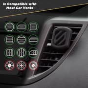 Scosche MagicMount Mobile Car Vent Mount Black