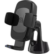 Scosche 3-In-1 Wireless Charging Universal Phone Car Vent Mount Black