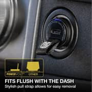 Scosche Powervolt USB-C Mini Car Charger Black