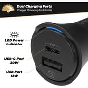 Scosche Powervolt Dual Port Car Charger Black