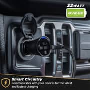 Scosche Powervolt Dual Port Car Charger Black