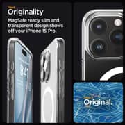 Spigen Crystal MagFit Hybrid Case White iPhone 15 Pro