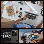 Spigen Crystal MagFit Hybrid Case White iPhone 15 Pro