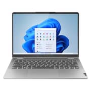 Lenovo IdeaPad Flex 5 14ABR8 2-in-1 Convertible (2023) Laptop - AMD Ryzen 5-7530U / 14inch WUXGA / 512GB SSD / 8GB RAM / Shared AMD Radeon Graphics / Windows 11 Home / English & Arabic Keyboard / Arctic Grey / Middle East Version - [82XX005DAX]