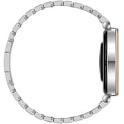 Huawei ARA-B19 Watch GT4 Smartwatch Aurora Silver With Stainless Steel Strap + FreeBuds 5i