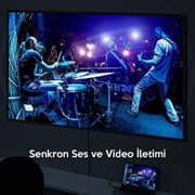 Baseus 4K HDMI Male To 4K HDMI Male Adapter Cable 1m Black