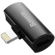 Baseus iP Male To Dual iP Female Adapter Black