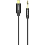 Baseus Type-C Male To 3.5 Male Audio Cable 1.2m Black