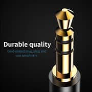 Baseus Type-C Male To 3.5 Male Audio Cable 1.2m Black