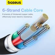 Baseus Type-C To Type-C Cable 1.2m Cluster Black