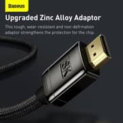 Baseus HDMI 8K To HDMI 8K Adapter Cable 10m Black