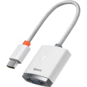 Baseus HDMI To VGA Adapter White