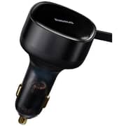 Baseus Cable USB-C Car Charger Black
