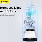 Baseus A3lite Car Vacuum Cleaner Strainer Black/White VCAQ070101