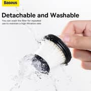 Baseus A3lite Car Vacuum Cleaner Strainer Black/White VCAQ070101