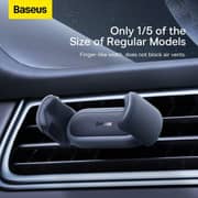 Baseus 2 Air Outlet Car Mount Black