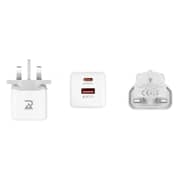 Radalifestyle QC 8 Fast Charger With Quick-Charge 20W & Type C Cable Included