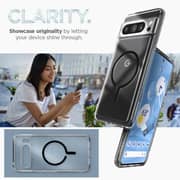Spigen Ultra Hybrid MagFit Case Clear/Black Google Pixel 8 Pro