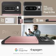Spigen Slim Armor CS Wallet Case Rose Gold Google Pixel 8 Pro