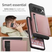 Spigen Slim Armor CS Wallet Case Rose Gold Google Pixel 8 Pro