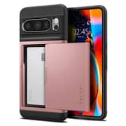 Spigen Slim Armor CS Wallet Case Rose Gold Google Pixel 8 Pro