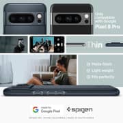 Spigen Thin Fit Case Metal Slate Google Pixel 8 Pro