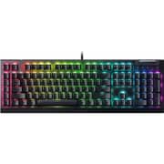 Razer BlackWidow V4 X Mechanical Gaming Keyboard Green Switch, ENG/ARABIC, with Razer Chroma RGB, Black, RZ03-04703500-R391