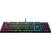 Razer BlackWidow V4 X Mechanical Gaming Keyboard Green Switch, ENG/ARABIC, with Razer Chroma RGB, Black, RZ03-04703500-R391