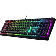 Razer BlackWidow V4 X Mechanical Gaming Keyboard Green Switch, ENG/ARABIC, with Razer Chroma RGB, Black, RZ03-04703500-R391