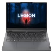 Lenovo Legion Slim 5 14APH8 Gaming (2023) Laptop - AMD Ryzen 7-7840HS / 14.5inch WQXGA+ / 1TB SSD / 32GB RAM / 8GB NVIDIA GeForce RTX 4060 Graphics / Windows 11 Home / English & Arabic Keyboard / Storm Grey / Middle East Version - [82Y50029AX]