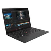 Lenovo ThinkPad T14 Gen 4 (2023) Laptop- 13th Gen / Intel Core i7-1355U / 14inch WUXGA / 512GB SSD / 16GB RAM / Shared Intel Iris Xe Graphics / Windows 11 Pro / English & Arabic Keyboard / Thunder Black / Middle East Version - [21HD008DGR]