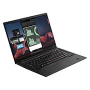 Lenovo ThinkPad X1 Carbon Gen 11 (2023) Laptop - 13th Gen / Intel Core i7-1355U / 14inch WUXGA / 512GB SSD / 16GB RAM / Shared Intel Iris Xe Graphics / Windows 11 Pro / English & Arabic Keyboard / Deep Black / Middle East Version - [21HM004GGR]