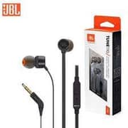 JBL TUNE110BLACK Wired In Ear Headphones Black