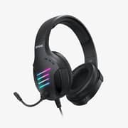 Bwoo BX022BLACK Wired Over Ear Gaming Headphones Black