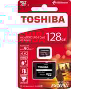 Toshiba Exceria MicroSD XC Memory Card 128GB Black/Red M302-EA128GB