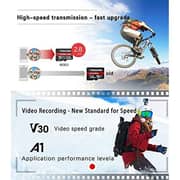 Toshiba Exceria MicroSD XC Memory Card 256GB Black/Red M303-EA256GB