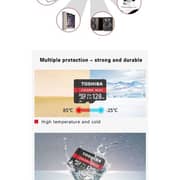 Toshiba Exceria MicroSD XC Memory Card 256GB Black/Red M303-EA256GB