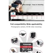 Toshiba Exceria MicroSD XC Memory Card 256GB Black/Red M303-EA256GB