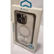 Devia Magnetic Case Clear/Silver iPhone 15 Pro